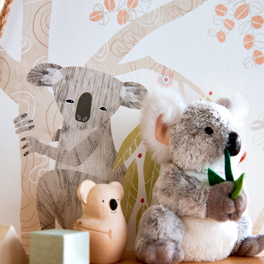 Kooka Koala Wallpaper - Pumpkin - by Ohpopsi