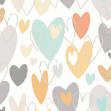 Pop Hearts Wallpaper - Honey Mallow - by Ohpopsi. Click for more details and a description.