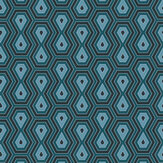 Halcyon Geo Wallpaper - Blue - by Albany. Click for more details and a description.