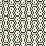 Halcyon Geo Wallpaper - Black - by Albany. Click for more details and a description.