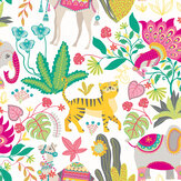 Samba Safari Wallpaper - Fruit Salad - by Ohpopsi. Click for more details and a description.