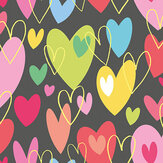 Pop Hearts Wallpaper - Cherry Bon Bon - by Ohpopsi. Click for more details and a description.