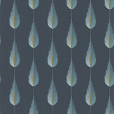Plato Wallpaper - Peacock - by Jane Churchill. Click for more details and a description.