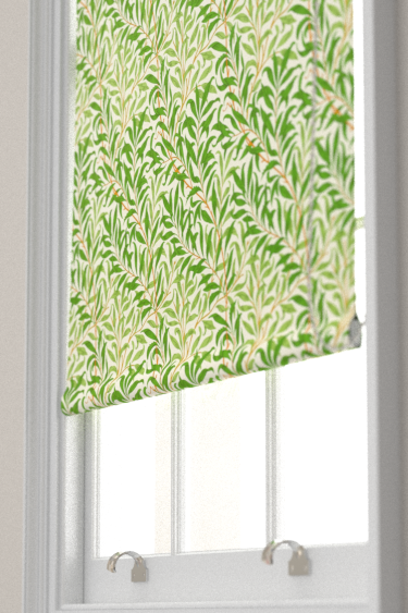 Willow Bough  Blind - Leaf Green - by Morris. Click for more details and a description.