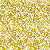 Willow Bough  Fabric - Summer Yellow - by Morris. Click for more details and a description.