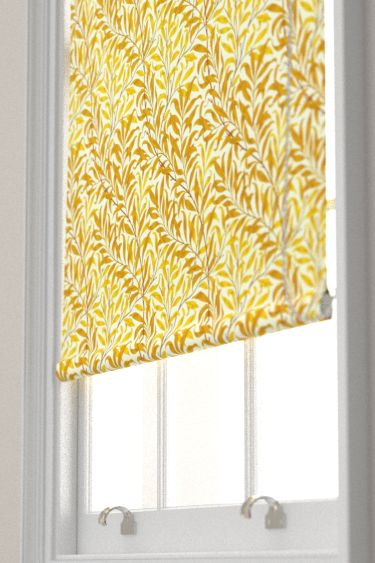 Willow Bough  Blind - Summer Yellow - by Morris. Click for more details and a description.