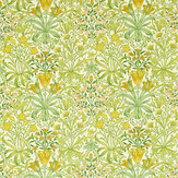 Woodland Weeds  Fabric - Sap Green - by Morris. Click for more details and a description.