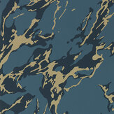 French Marble  Wallpaper - Reign Blue - by Zoffany. Click for more details and a description.