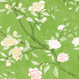 Nostell Priory  Wallpaper - Evergreen - by Zoffany. Click for more details and a description.