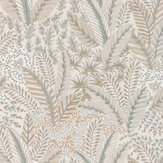Chiraco Wallpaper - Tamarind - by Romo. Click for more details and a description.