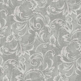Scroll Wallpaper - Grey - by Etten. Click for more details and a description.