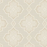 Trellis Wallpaper - Grey / Taupe - by Etten. Click for more details and a description.