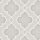 Trellis Wallpaper - Grey - by Etten. Click for more details and a description.