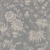 Chiya Wallpaper - Gris - by Romo. Click for more details and a description.