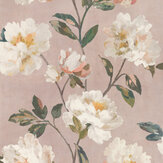 Odelia Wallpaper - Rose Mist - by Romo. Click for more details and a description.