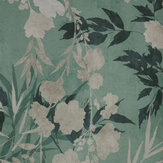 Sayuri Mural - Jade - by Romo. Click for more details and a description.