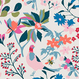 Fields Edge Floral Wallpaper - Antique Creme - by Joules. Click for more details and a description.