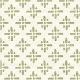 Beckett Star Wallpaper - Olive Green - by Joules. Click for more details and a description.