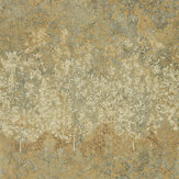 Belvoir  Wallpaper - Blue / Amber - by Zoffany. Click for more details and a description.