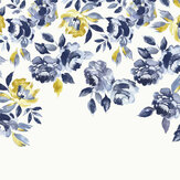 Ocean Bloom Mural - Creme - by Joules. Click for more details and a description.
