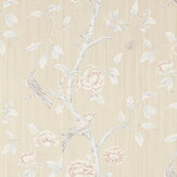 Woodville Wallpaper - White Clay - by Zoffany. Click for more details and a description.