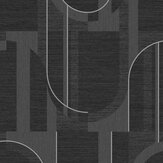 Marcia Wallpaper - Black - by Graham & Brown. Click for more details and a description.