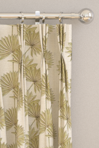 Palmetto Curtains - Blanca - by Wear The Walls. Click for more details and a description.