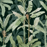 Borneo Wallpaper - Emerald - by Graham & Brown. Click for more details and a description.