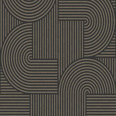 Centra Wallpaper - Black - by Graham & Brown. Click for more details and a description.
