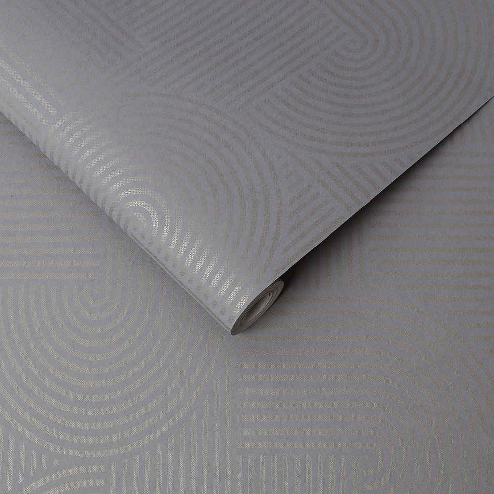 Centra Wallpaper - Taupe - by Graham & Brown