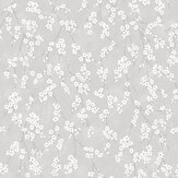 Alice Wallpaper - Grey - by Boråstapeter. Click for more details and a description.
