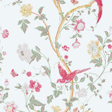 Summer Palace Wallpaper - Peony - by Laura Ashley. Click for more details and a description.