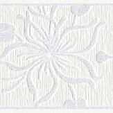 Frise Floral Border - Blanc - Albany. Cliquez pour en savoir plus et lire la description.