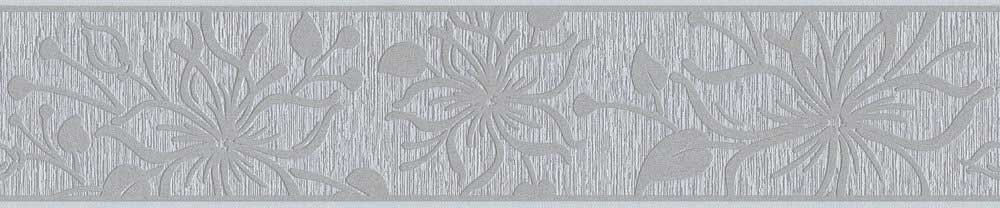 Floral Border - Silver - by Albany