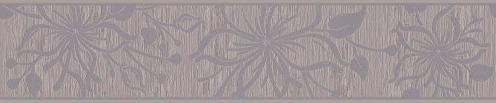 Floral Border - Taupe - by Albany