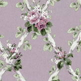 Elwyn Wallpaper - Grape - by Laura Ashley. Click for more details and a description.