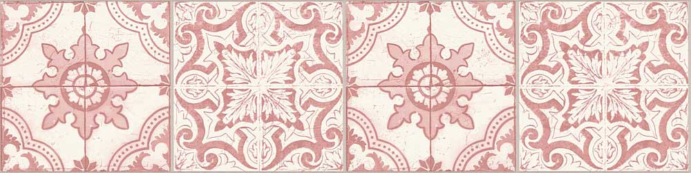 Tile Border - Red - by Albany