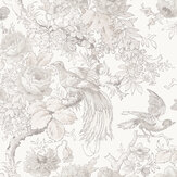 Birtle Wallpaper - Dove Grey - by Laura Ashley. Click for more details and a description.