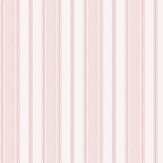 Heacham Stripe Wallpaper - Blush - by Laura Ashley. Click for more details and a description.