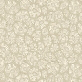 Savanna Shell  Wallpaper - Parchment, Linen & Metallic Gilver - by Cole & Son. Click for more details and a description.