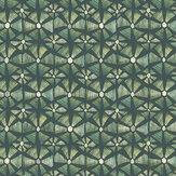 Kalahari Wallpaper - Forest Green & Racing Car Green - by Cole & Son. Click for more details and a description.