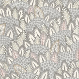 Zulu Terrain Wallpaper - Heath Grey & Blush - by Cole & Son. Click for more details and a description.