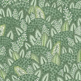 Zulu Terrain Wallpaper - Forest Green & Olive Green - by Cole & Son. Click for more details and a description.