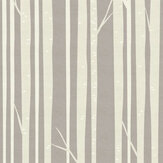 Tree Stripes Mural - Brown - by Metropolitan Stories. Click for more details and a description.