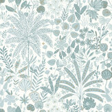 Hygge Hope Wallpaper - Smoke Blue - by Caselio. Click for more details and a description.