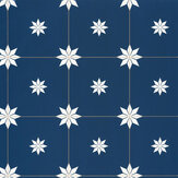 Papier peint Trendy Tiles - Bleu nuit - Caselio. Cliquez pour en savoir plus et lire la description.