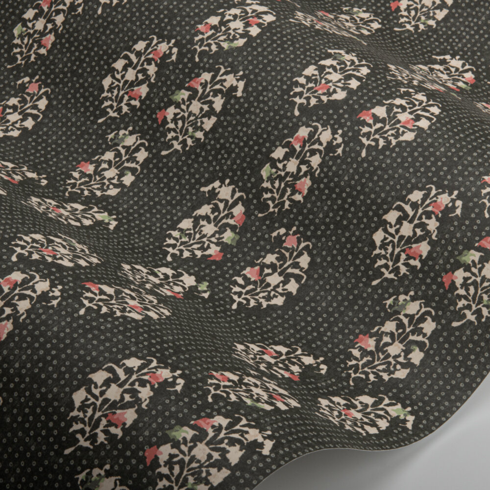Paisley Wallpaper - Charcoal - by Dado Atelier