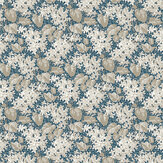 Aratorp Wallpaper - Blue - by Boråstapeter. Click for more details and a description.