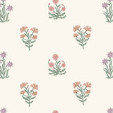 Jaipur Flower Wallpaper - Jadeite - by Dado Atelier. Click for more details and a description.