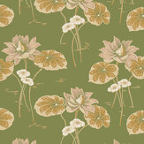 Haga Wallpaper - Emerald - by Boråstapeter. Click for more details and a description.